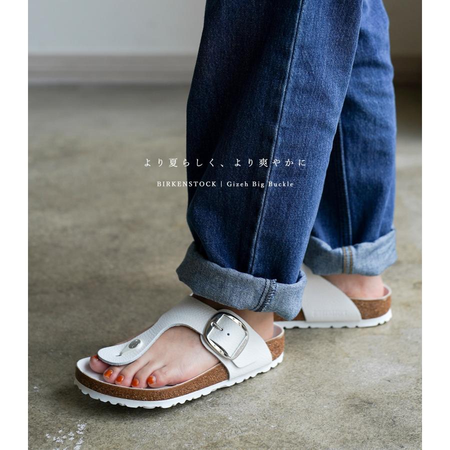 ビルケン サンダル レディース ホワイト 白 ギゼー ビッグバックル トングサンダル ナロー幅 BIRKENSTOCK Gizeh Big Buckle NL White HEX 1018885 ★｜shoeshouse92qatari｜02