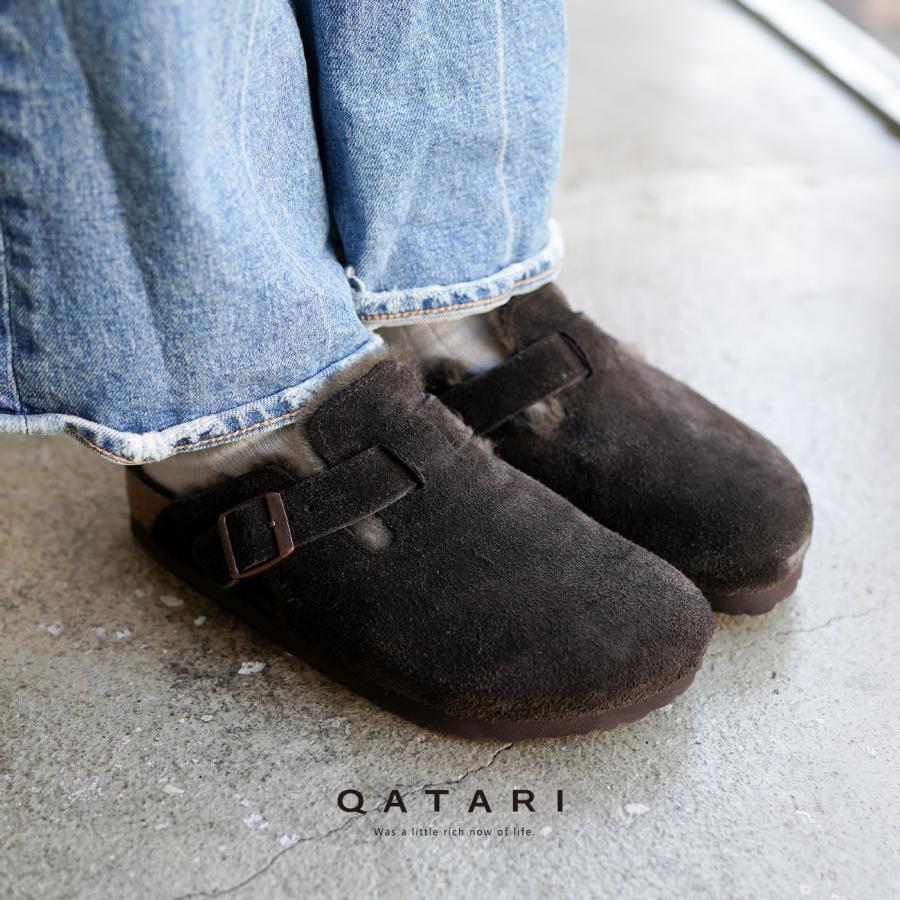 ビルケンシュトック ボストン シアリング モカ ブラウン ダークブラウン BIRKENSTOCK Boston VL/ Shearling mocca  1020529 : 1020529 : QATARI - 通販 - Yahoo!ショッピング