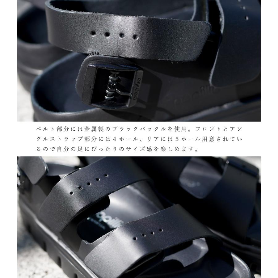 ビルケンシュトック ビルケン サンダル レディース ミラノ チャンキー EXQ ナロー ブラック 黒 BIRKENSTOCK Milano Chunky Exquisite Narrow Black 1024608｜shoeshouse92qatari｜12