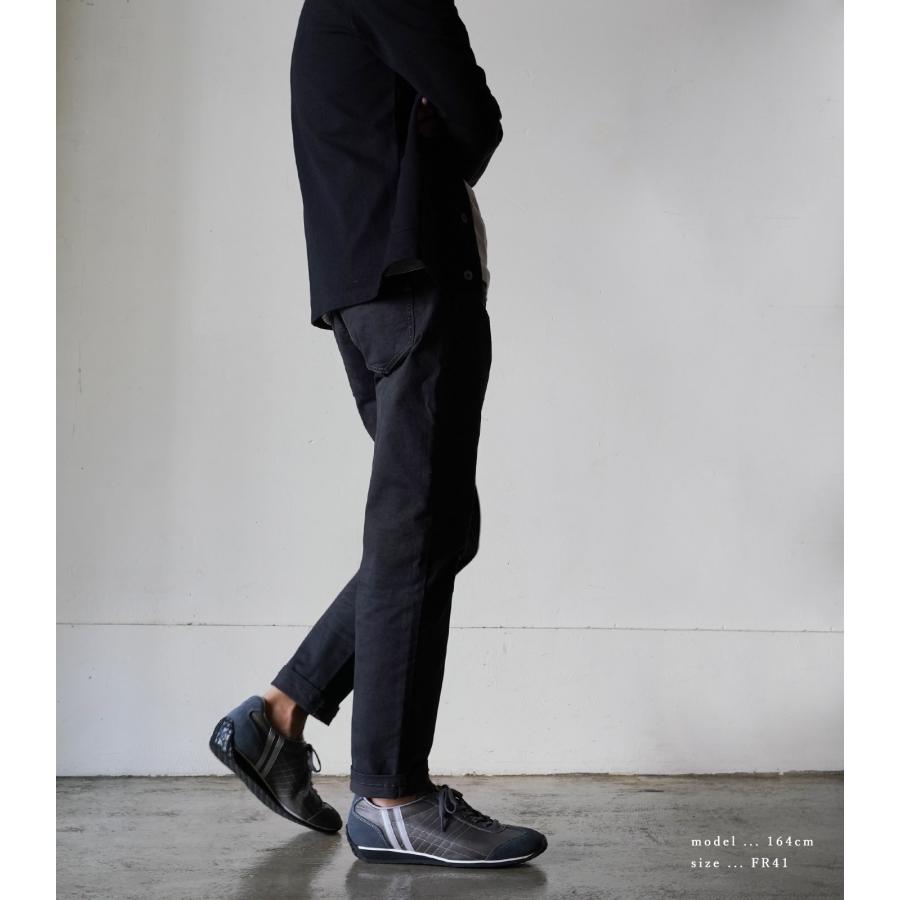 【パトリック】美品 アイリス パミール 本革 ステアレザー ブラック 黒 44 PATRICK パトリック スニーカー レディース メンズ パミール ブラック