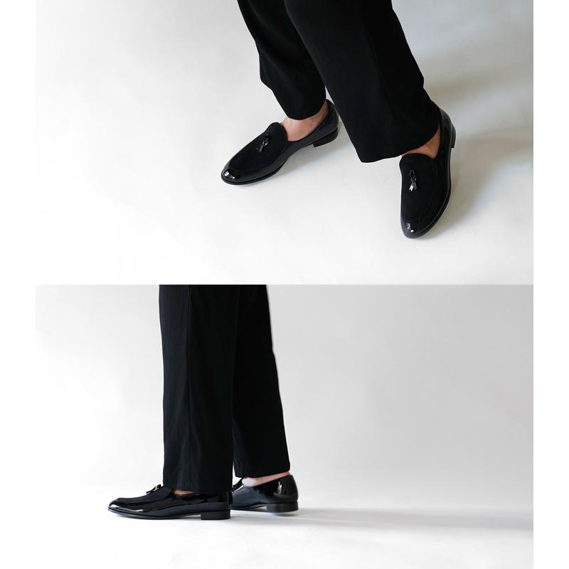 chausser（ショセ） 靴 レディース スリッポン ブラック 黒 レザー 