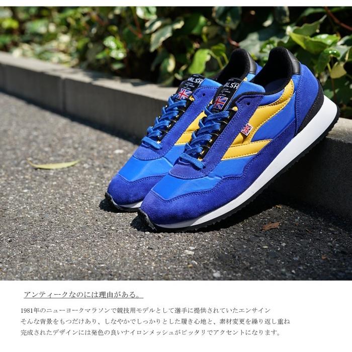 ポイント10倍 ウォルシュ スニーカー エンサイン ブルー イエロー Walsh Ensign Blue Yellow Ens Ens Qatari 通販 Yahoo ショッピング