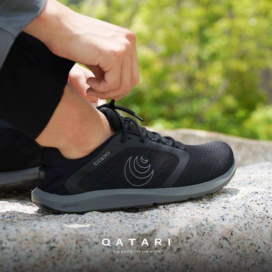 トポ アスレチック ロード シューズ ランニング スニーカー メンズ ナチュラル ミニマル ブラック ジム ワークアウト topo