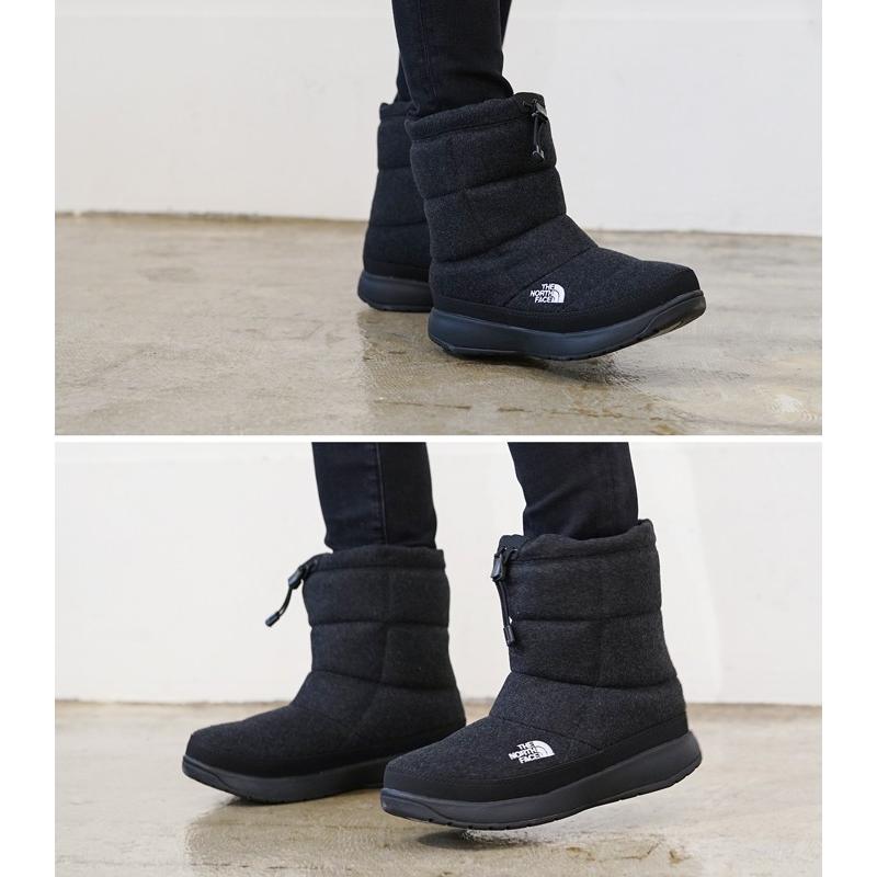 初回サイズ交換片道送料無料 ノースフェイス ヌプシブーティーウールv チャコール レディース The North Face W Nuptse Bootie Wool V Charcoal Nfw ブーツ Nfwchcw Qatari 通販 Yahoo ショッピング