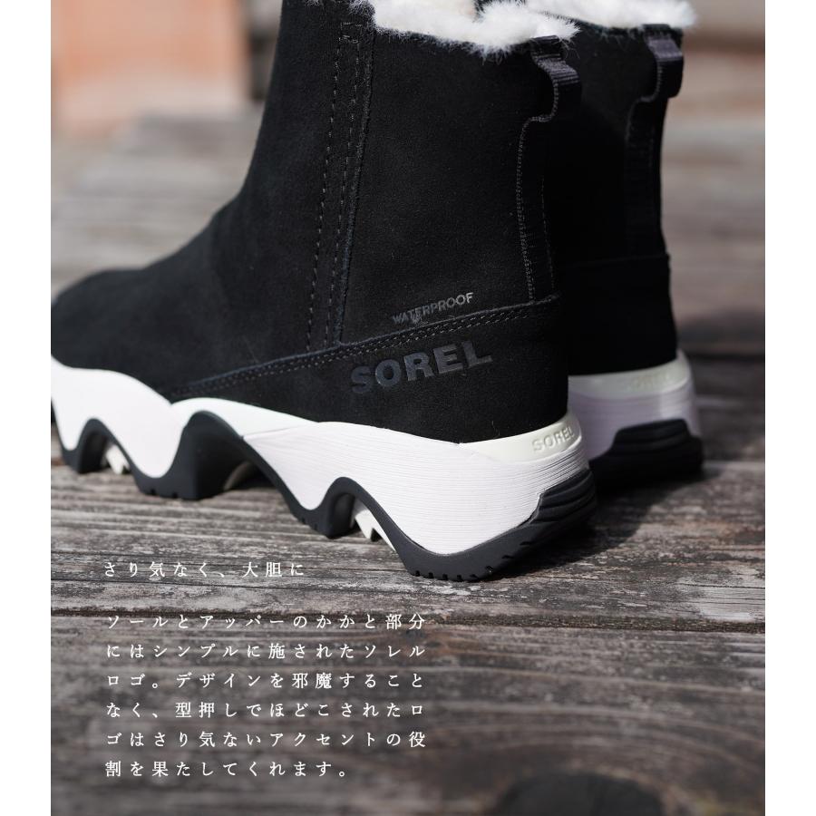 SOREL ソレル ブーツ レディース キネティックインパクト 黒 SOREL ソレル ブーツ レディース キネティックインパクト 黒