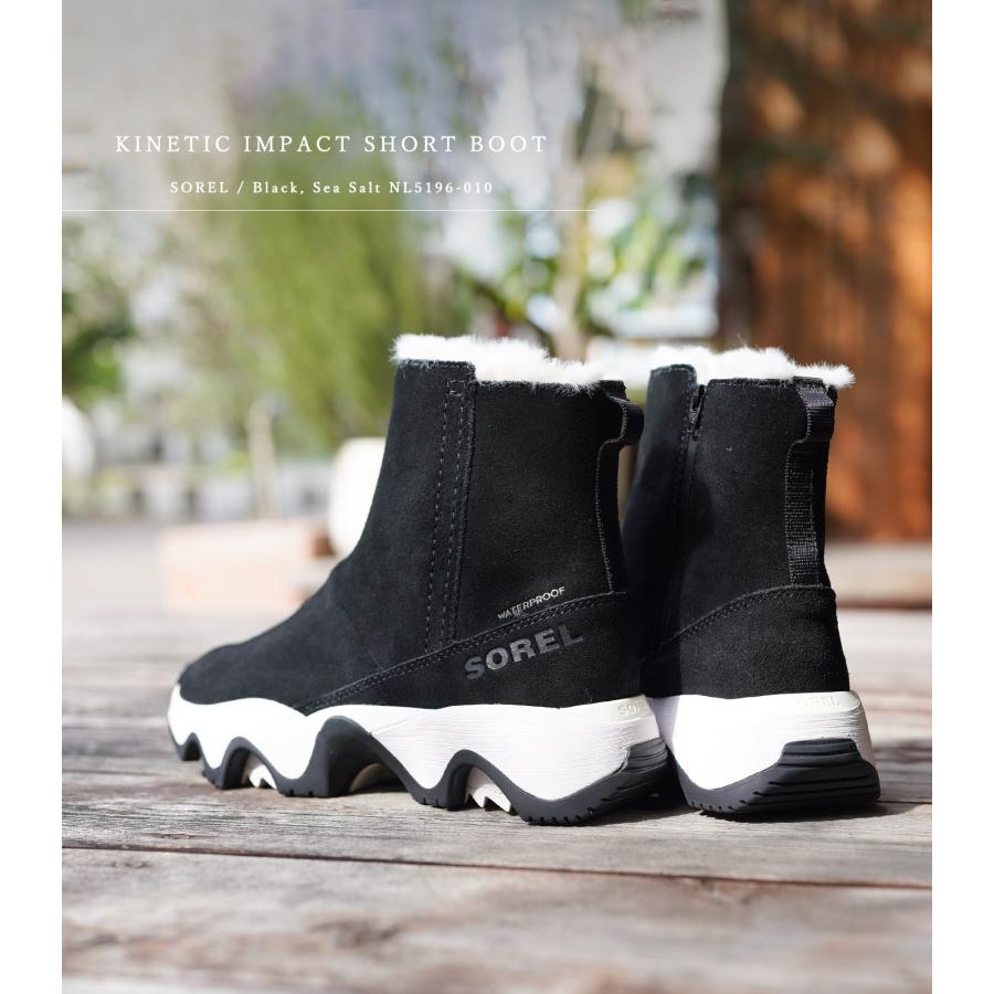 SOREL ソレル ブーツ レディース キネティックインパクト 黒 SOREL ソレル ブーツ レディース キネティックインパクト 黒