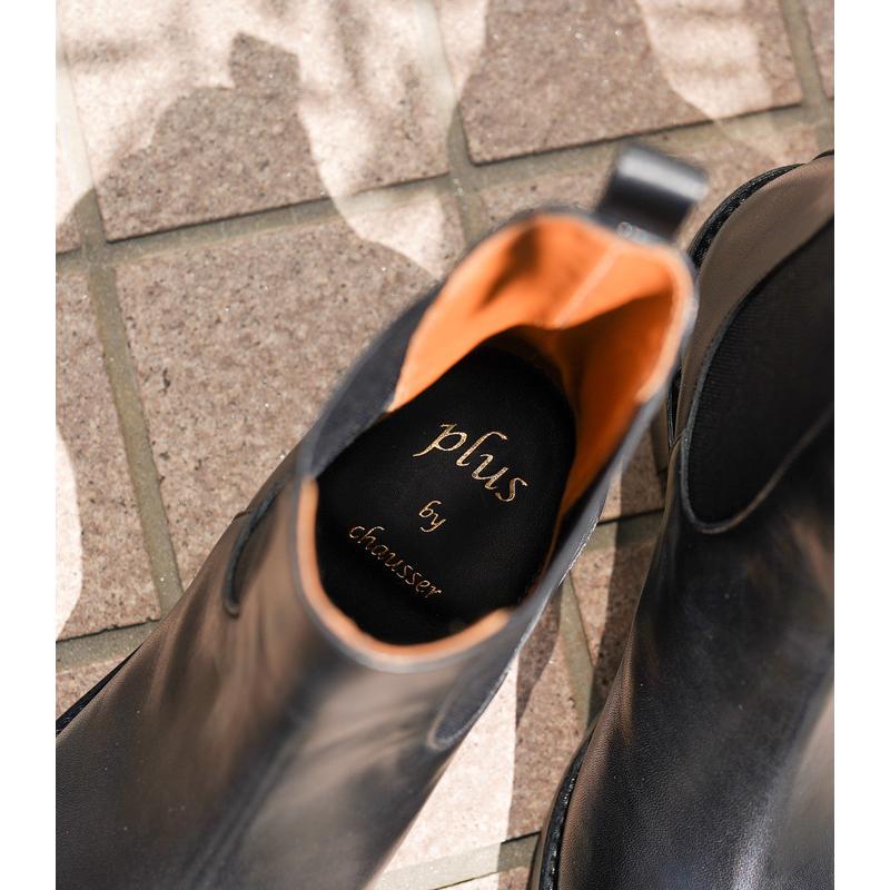 plus by chausser ショセ 靴 レディース プリュス サイドゴア plus by chausser ショセ 靴 レディース プリュス サイドゴア