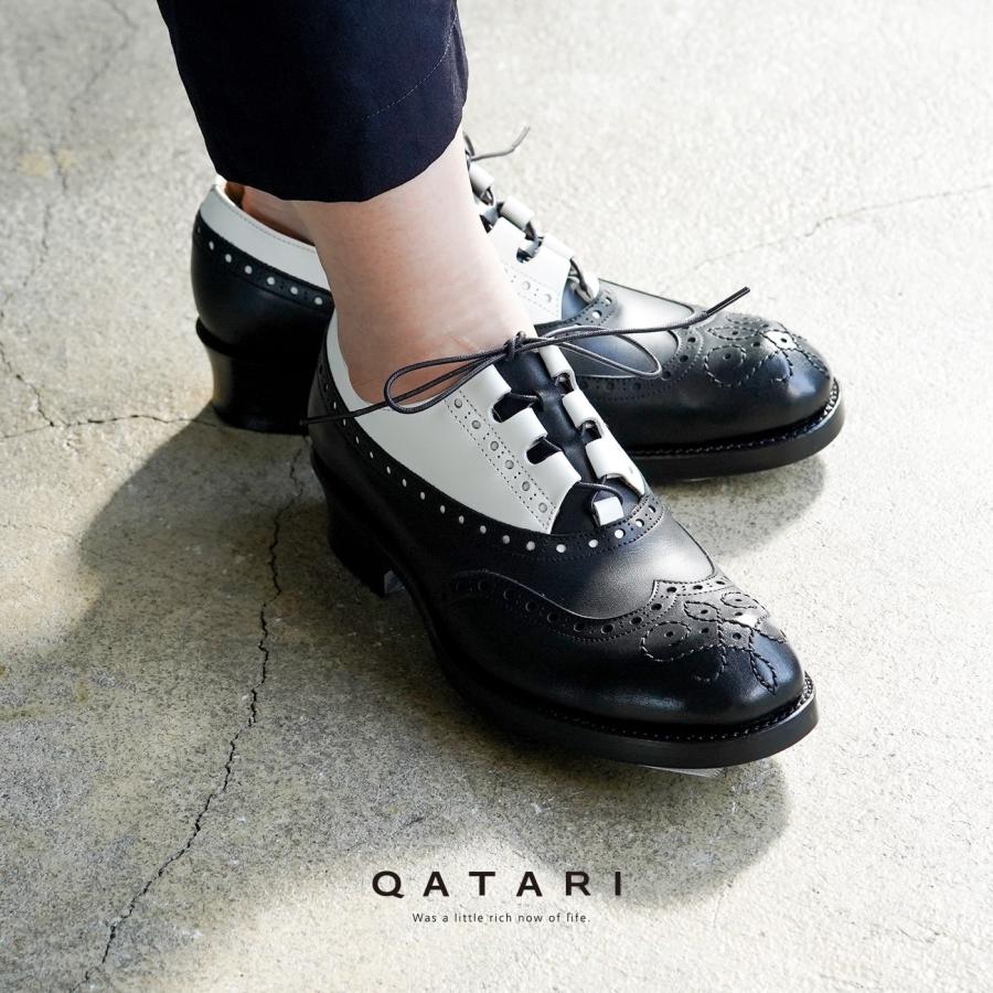 chausser ショセ 靴 レディース プリュス ローヒール 黒 白 chausser ショセ 靴 レディース プリュス ローヒール 黒 白