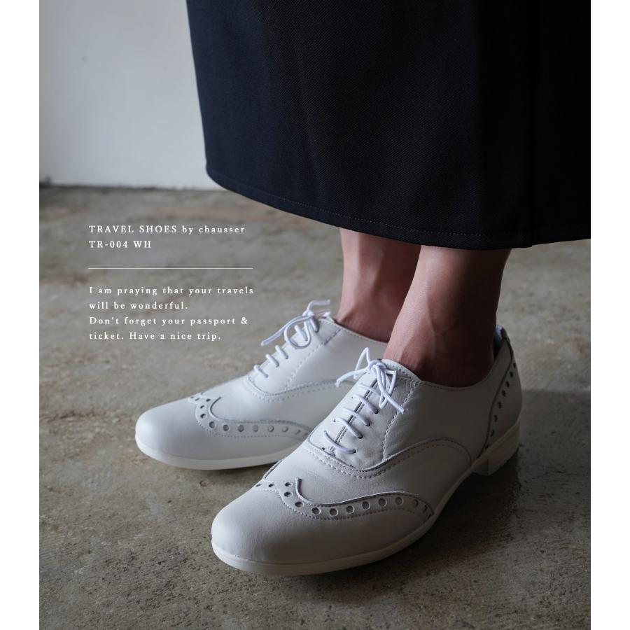 chausser ショセ トラベルシューズ 靴 レディース TR-004 WH chausser ショセ トラベルシューズ 靴 レディース TR-004 WH