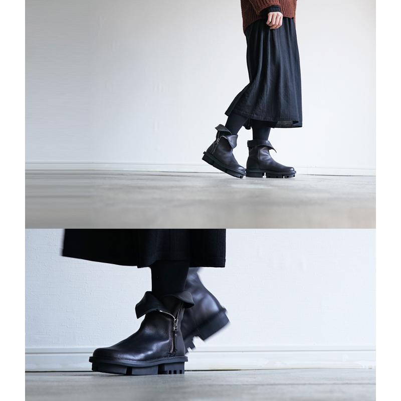 trippen トリッペン ブーツ レディース ディアー 黒 side zip trippen トリッペン ブーツ レディース ディアー 黒 side zip