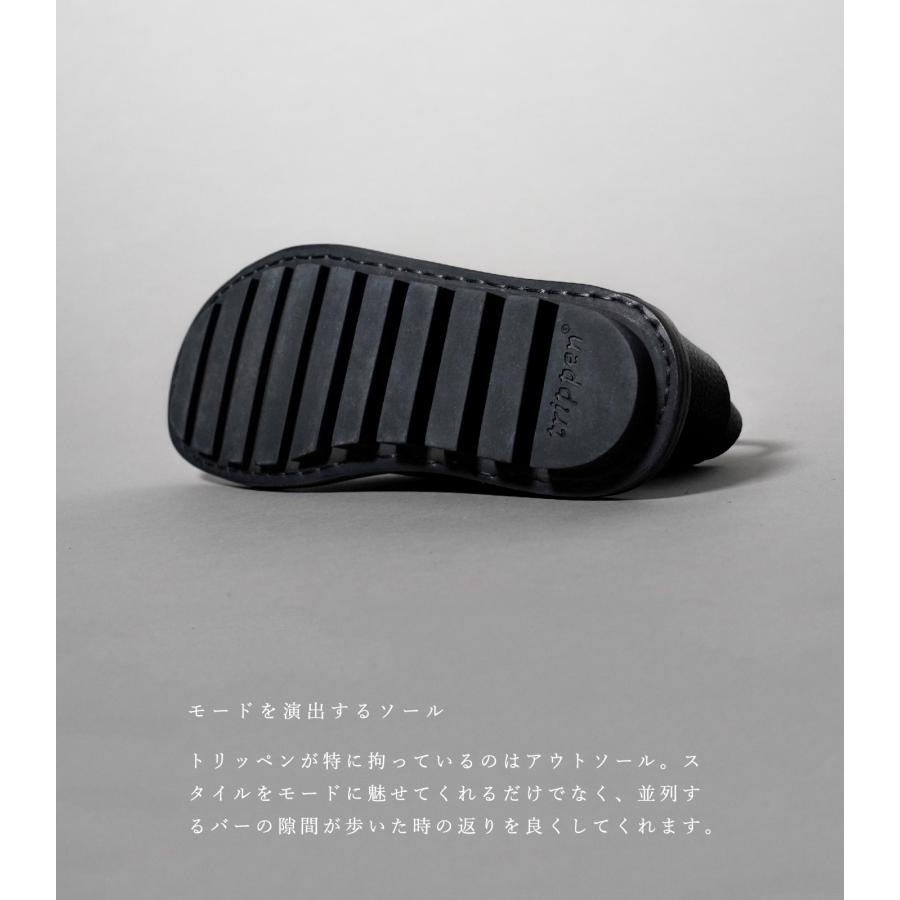 trippen トリッペン　サンダル　ブラック　36 trippen サンダル レディース ブランド トリッペン レザー