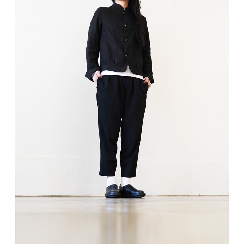 トリッペン レディース イェン 黒trippen plain toe slipon YEN-BOX BLK-BK ポイント10倍 購入特典 ミニリムーバー付の画像