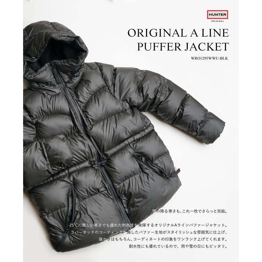 ハンター オリジナル Aライン パファー ジャケット ブラック Hunter Original A Line Puffer Jacket Black Wro1295wwu Blk ダウン Wro1295wwublk Qatari 通販 Yahoo ショッピング
