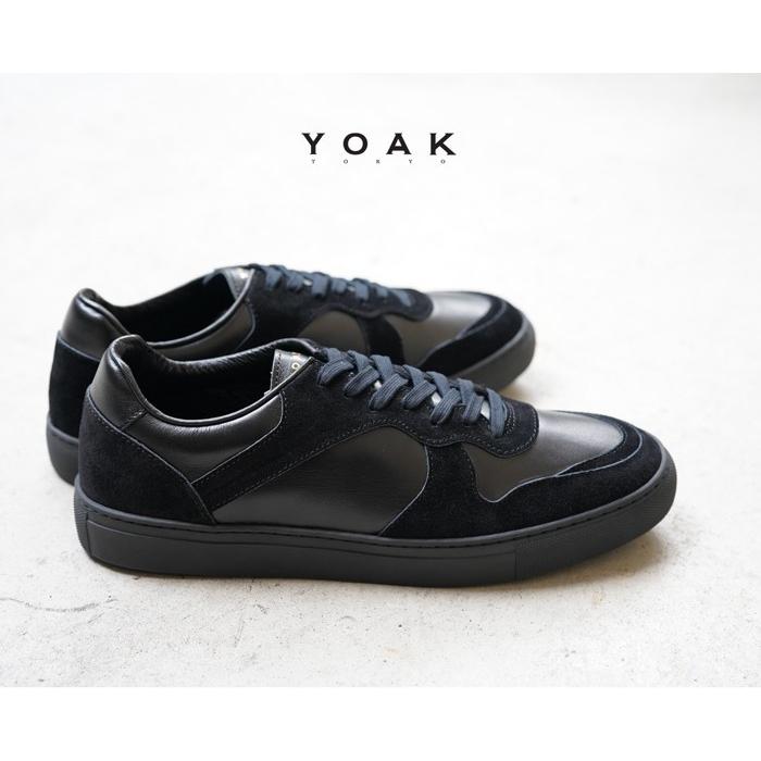 ヨーク スニーカー ユリス ブラック YOAK ULYSE BLK BLK  メンズ レディース｜shoeshouse92qatari｜09