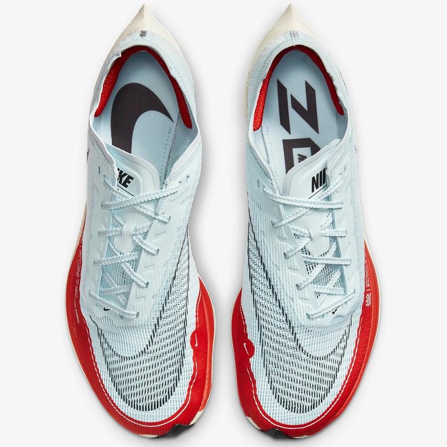 ナイキ ズームx ヴェイパーフライ ネクスト 2 Nike Zoom X Vaporfly Next 2 Og グレイシャーブルー レッド アイボリー Cu4111 400 Cu4111 400n01 シューズナッツ 通販 Yahoo ショッピング