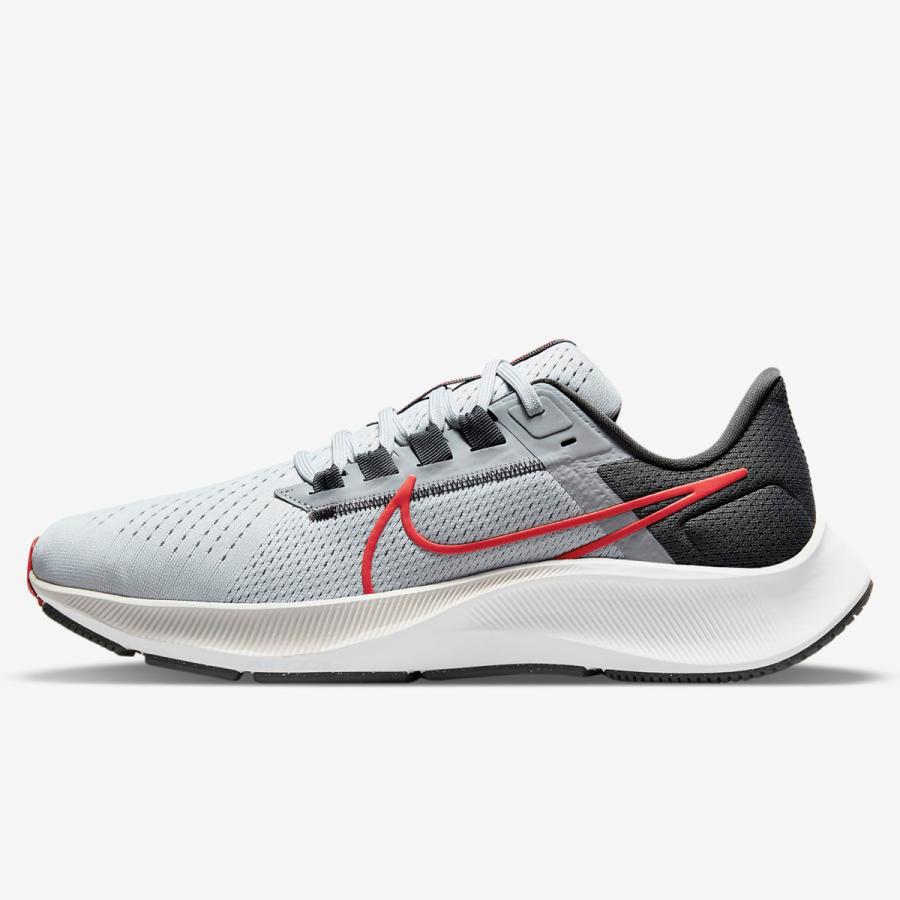 ナイキ エア ズーム ペガサス 38 Nike Air Zoom Pegasus 38 ピュアプラチナム ウルフグレー アイアングレー チリレッド Cw7356 004 日本国内正規品 Cw7356 004n01 シューズナッツ 通販 Yahoo ショッピング
