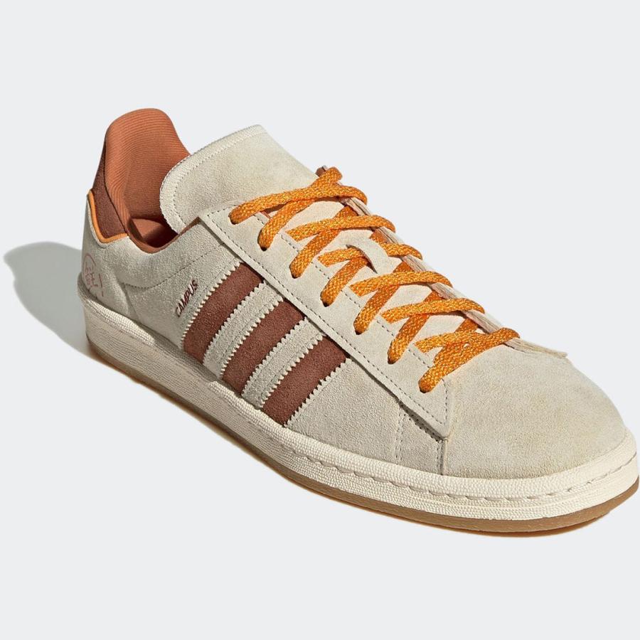 アディダス キャンパス 80S adidas CAMPUS 80S クリームホワイト/オーバーン/EQTオレンジ GY4589 アディダス