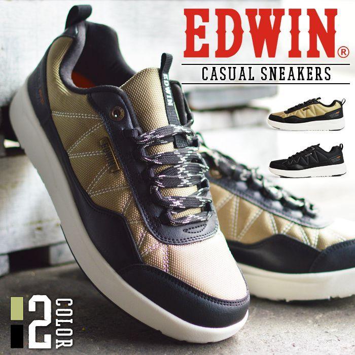 Edwin エドウィン スニーカー メンズ アクティブシューズ 軽量設計 カップインソール ウォーキング 防滑 コンフォート 軽量 靴 メンズシューズ Ft7604 Shoesquare シュースクエア 通販 Yahoo ショッピング