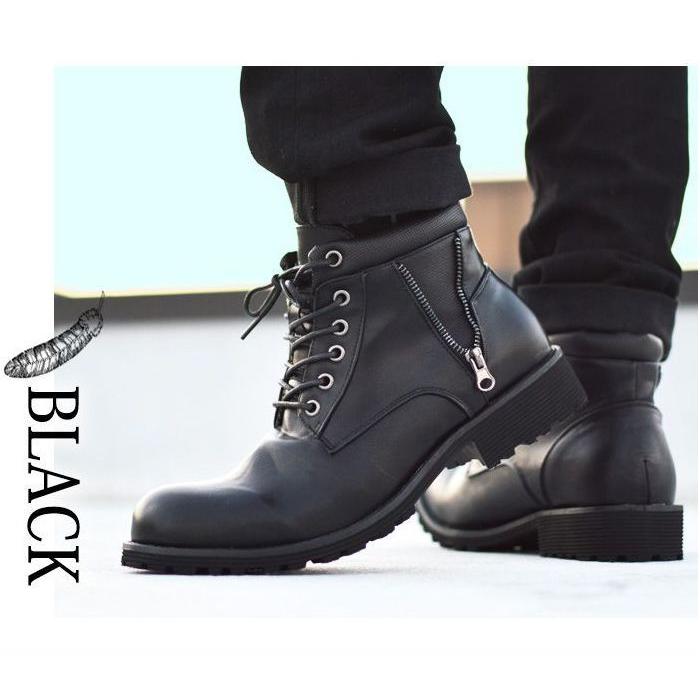 メンズ ブーツ 防水 レインブーツ ワークブーツ マウンテンブーツ