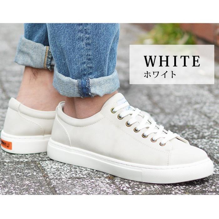 スニーカー メンズ 軽量 カジュアルシューズ スムース レザーレースアップ アメカジ 屈曲性 メンズスニーカー 靴 メンズシューズ カップインソール Kw100 Shoesquare シュースクエア 通販 Yahoo ショッピング