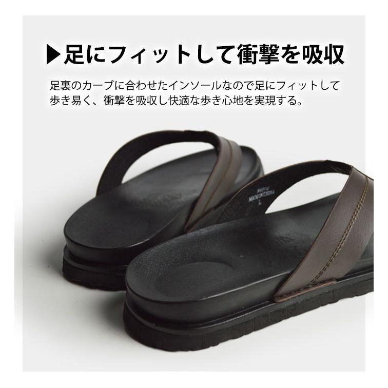 サンダル メンズ トングサンダル コンフォートサンダル フラット