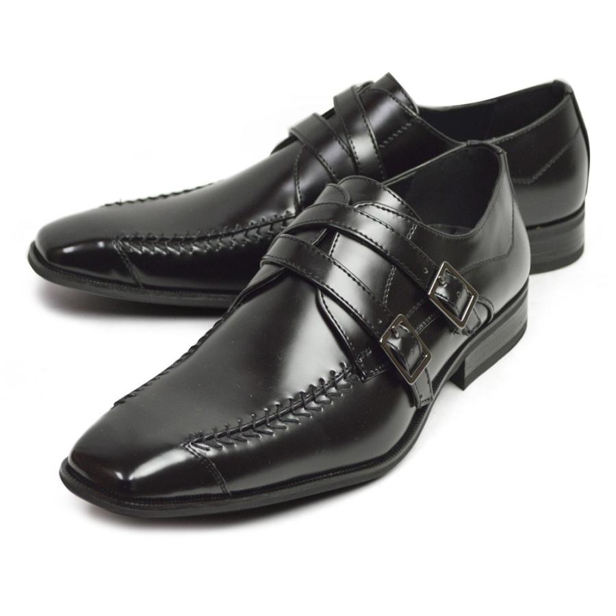 ビジネスシューズ メンズ メンズシューズ 革靴 フォーマル スクエア