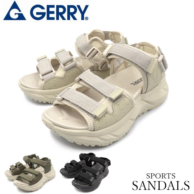GERRY（ジェリー） サンダル レディース 厚底 スポーツサンダル 軽量