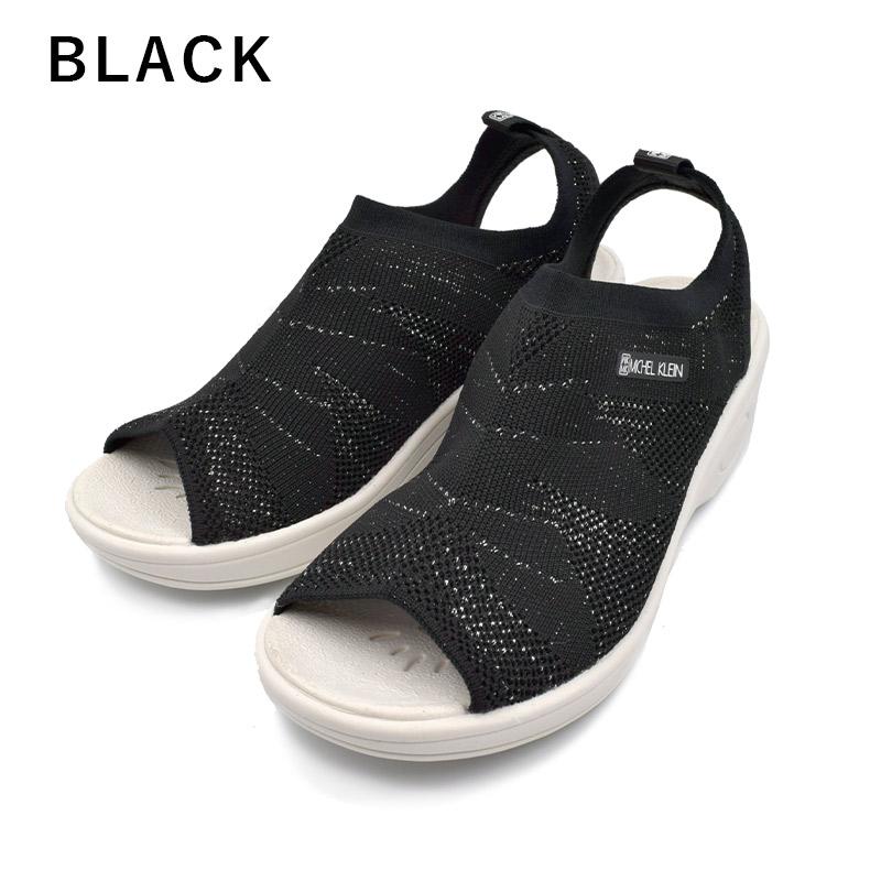 MICHEL KLEIN レディース サンダル 厚底 軽量 ミッシェルクラン MK801 婦人 靴 足なが｜shoesstore-reodert-m｜06