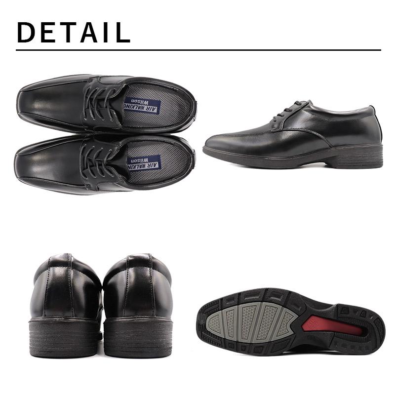 ビジネスシューズ メンズ 軽量 安い 通気性 幅広 歩きやすい 軽い サンダル コスパ カジュアル ウォーキング PU革靴 紳士靴 　黒｜shoesstore-reodert-m｜12