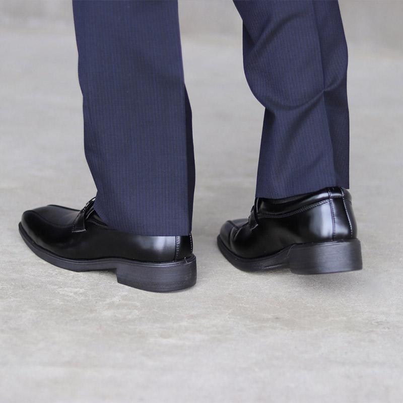 ビジネスシューズ メンズ 軽量 安い 通気性 幅広 歩きやすい 軽い サンダル コスパ カジュアル ウォーキング PU革靴 紳士靴 　黒｜shoesstore-reodert-m｜09