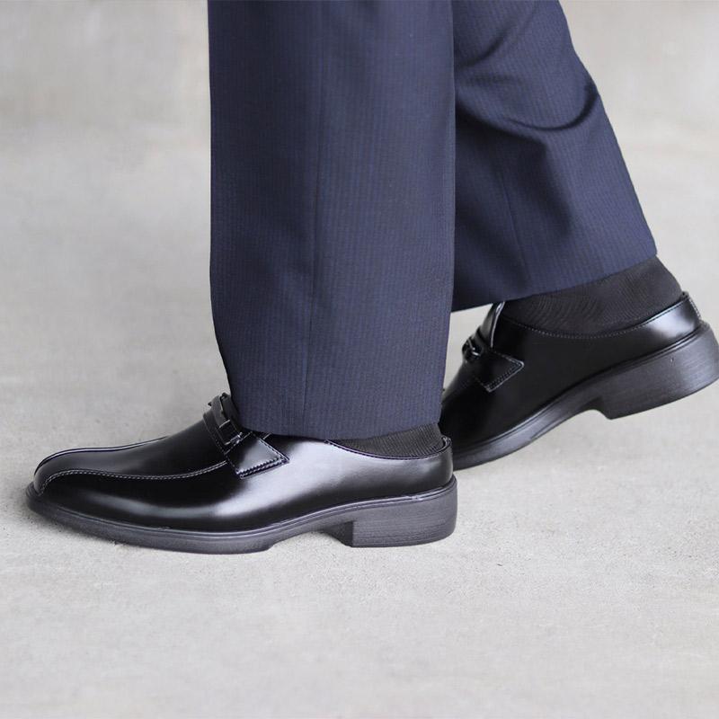 ビジネスシューズ メンズ 軽量 安い 通気性 幅広 歩きやすい 軽い 室内 サンダル コスパ カジュアル ウォーキング PU革靴 紳士靴 　黒｜shoesstore-reodert-m｜07