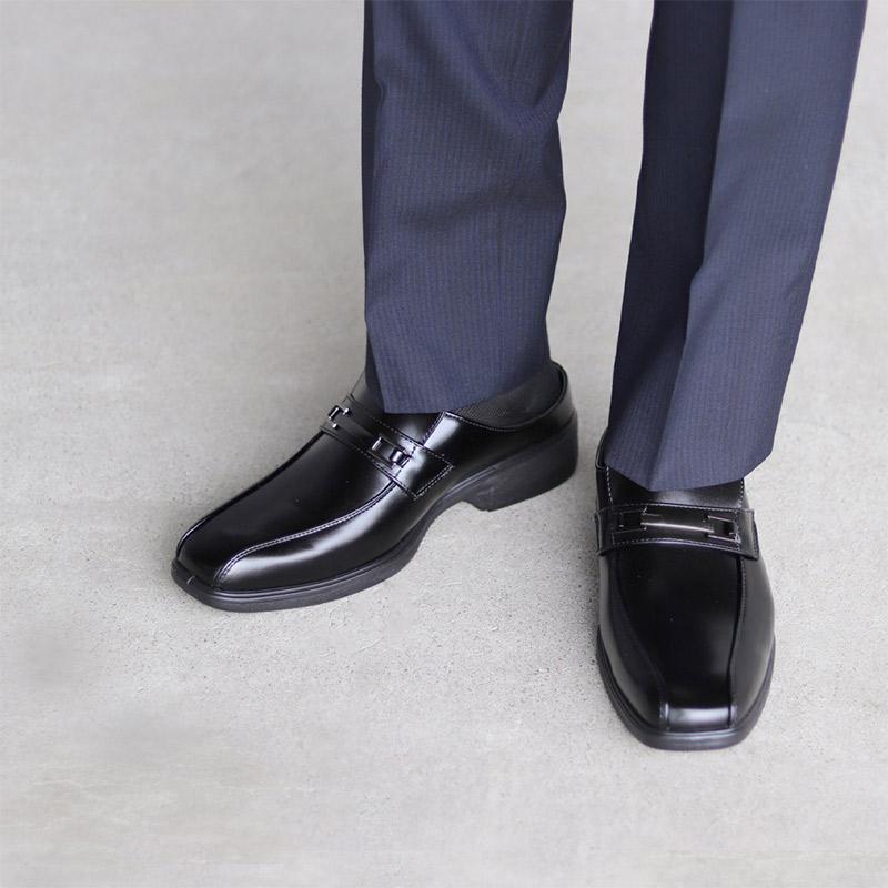 ビジネスシューズ メンズ 軽量 安い 通気性 幅広 歩きやすい 軽い 室内 サンダル コスパ カジュアル ウォーキング PU革靴 紳士靴 　黒｜shoesstore-reodert-m｜09