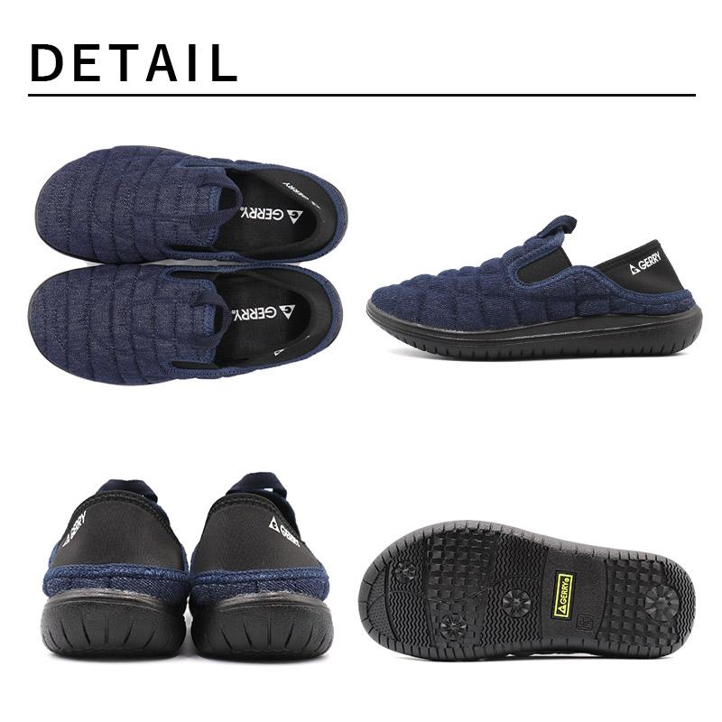 靴 Jerry GERRY ジェリー モック シューズ レディース かかとが踏める