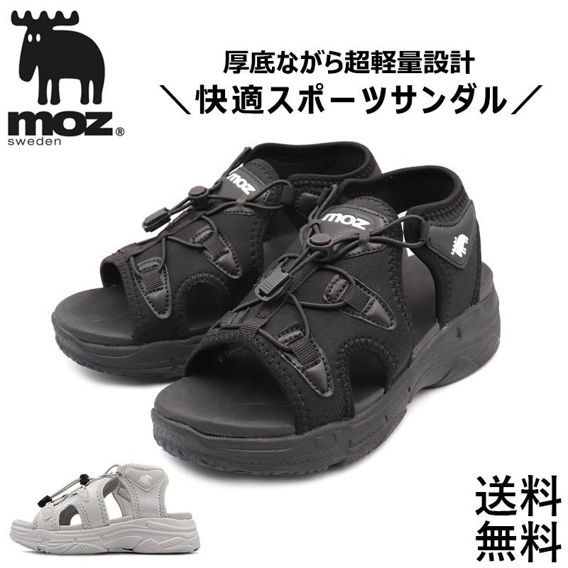 moz（モズ） レディース サンダル 厚底 超軽量 カジュアル 室内履き