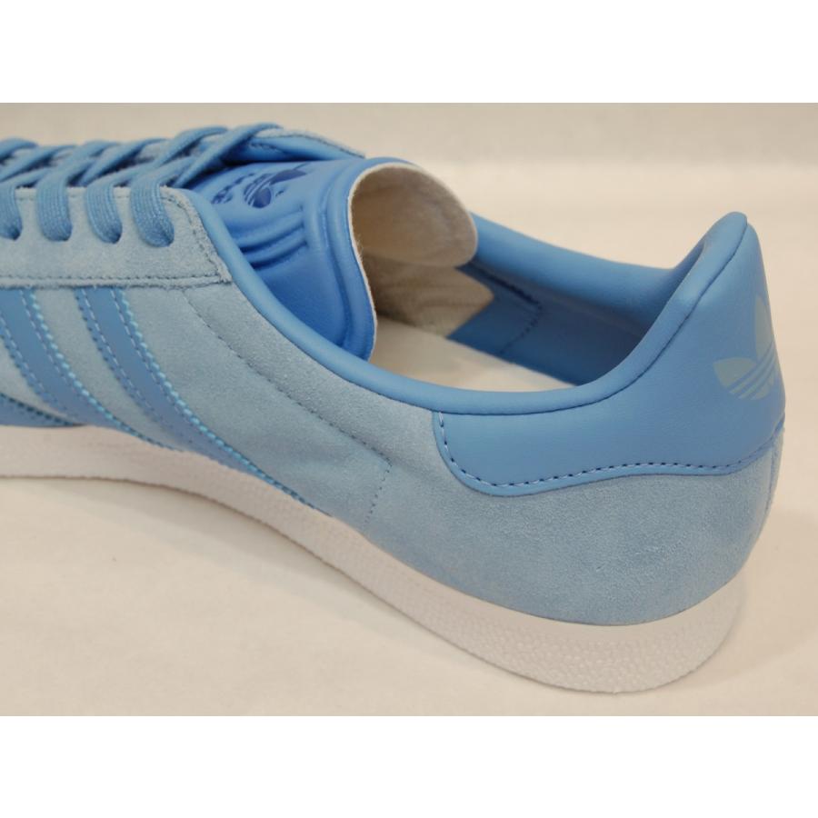 ADIDAS Gazelle clear blue/light blue/off white アディダス ガゼル ガッツレー ライト ブルー 水色 インドア スエード SAMBA 海外 限定 アメリカ USA｜shoety｜06