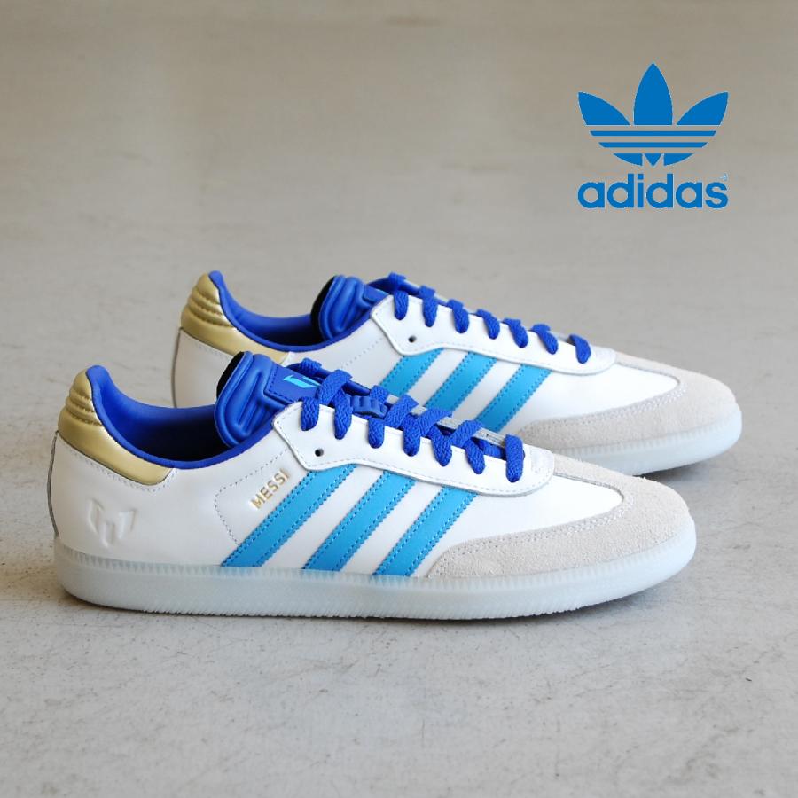 SAMBA ADIDAS Samba Messi White/Lucid Blue/Blue Burst SAMBA ADIDAS Samba Messi White/Lucid Blue/Blue Burst