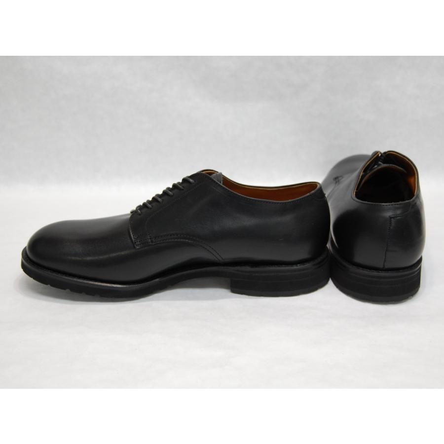 ALDEN 343 CDI LAST BLUCHER PLAIN TOE BLACK CALF オールデン CDI ラスト ブルーチャー プレーントウ ブラック 黒 カーフ MADE IN USA アメリカ製 デッド｜shoety｜03