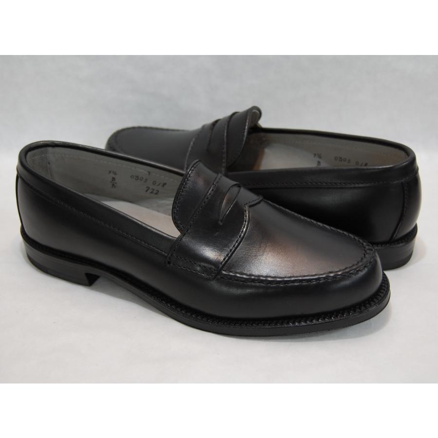 ALDEN 722 VAN LAST penny loafer black calf オールデン バン ALDEN 722 VAN LAST penny loafer black calf オールデン バン