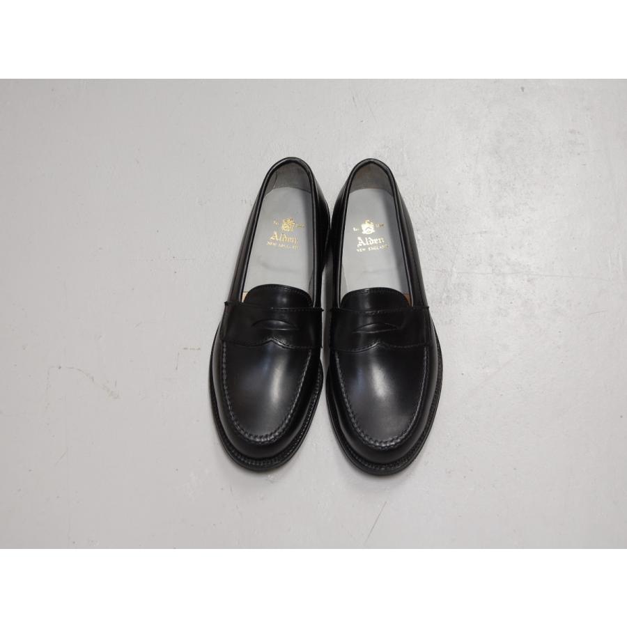 ALDEN 722 VAN LAST penny loafer black calf オールデン バン ALDEN 722 VAN LAST penny loafer black calf オールデン バン