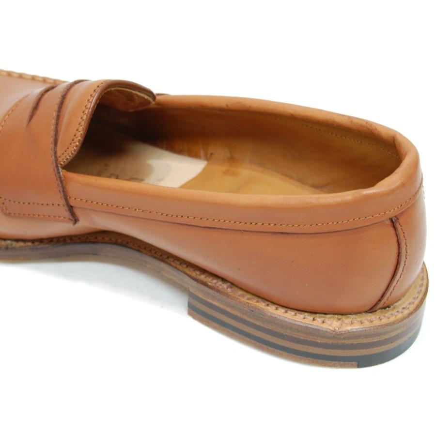 ALDEN 724 VAN LAST penny loafer burnished tan calf ALDEN 724 VAN LAST penny loafer burnished tan calf
