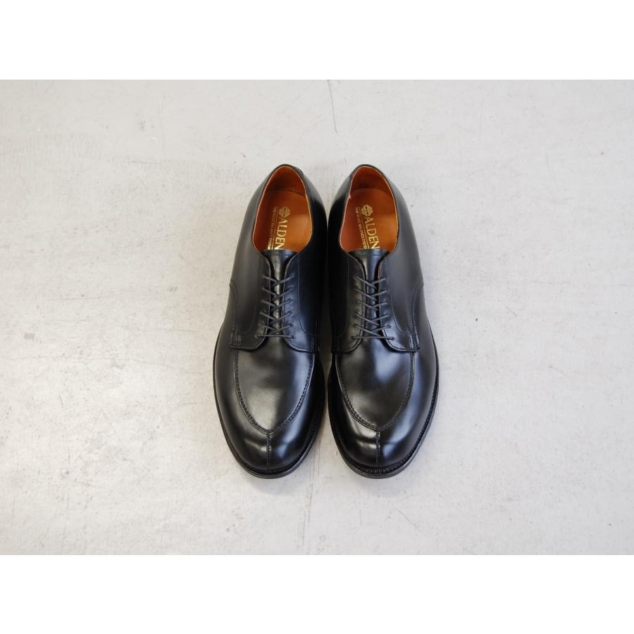 ALDEN 87 TRUBALANCE LAST BLUCHER V-TIP BLACK CALF オールデン ALDEN 87 TRUBALANCE LAST BLUCHER V-TIP BLACK CALF オールデン
