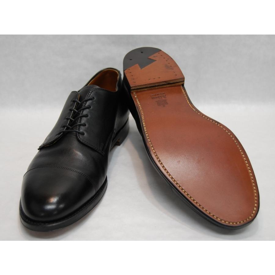 ALDEN 9571F COPLEY LAST BLUCHER CAP TOE BLACK CALF ALDEN 9571F COPLEY LAST BLUCHER CAP TOE BLACK CALF