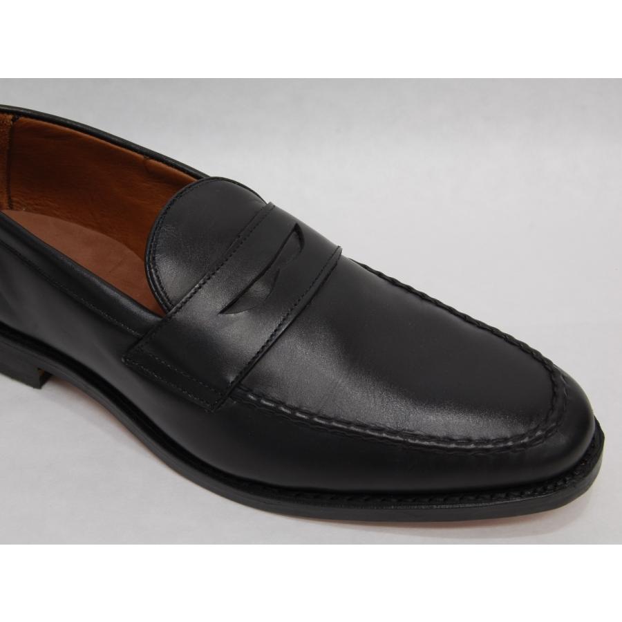 ALLEN EDMONDS MCGRAW BLACK PENNY LOAFER CALF MADE IN USA