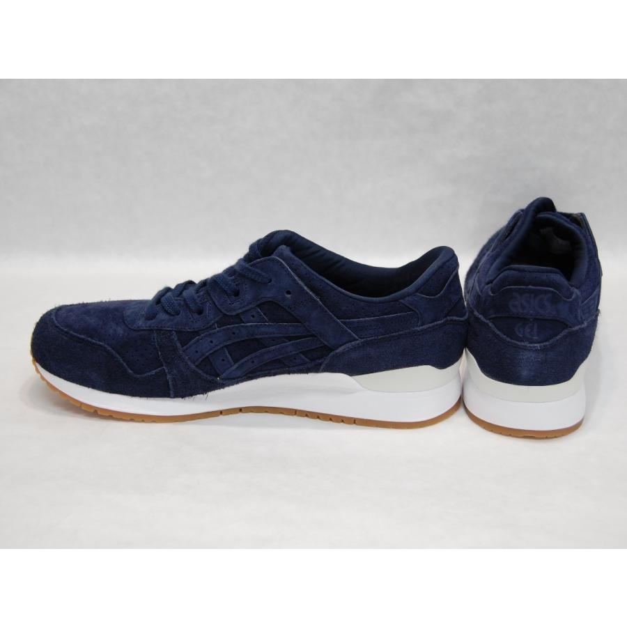 ASICS GEL LYTE III 3 peacoat/peacoat アシックス ゲルライト III 3 ネイビー/ネイビー 紺 スエード TIGER タイガー SUEDE アメリカ USA 海外 限定｜shoety｜03