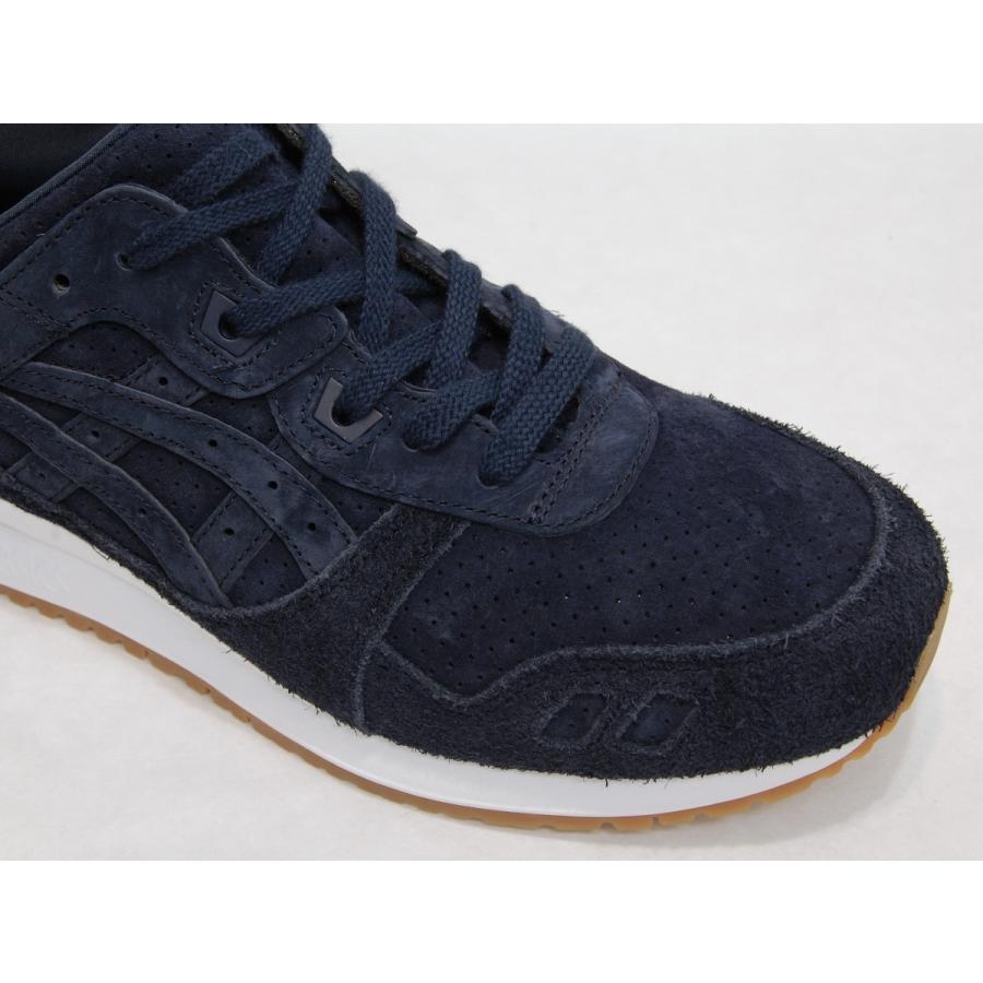 ASICS GEL LYTE III 3 peacoat/peacoat アシックス ゲルライト III 3 ネイビー/ネイビー 紺 スエード TIGER タイガー SUEDE アメリカ USA 海外 限定｜shoety｜05