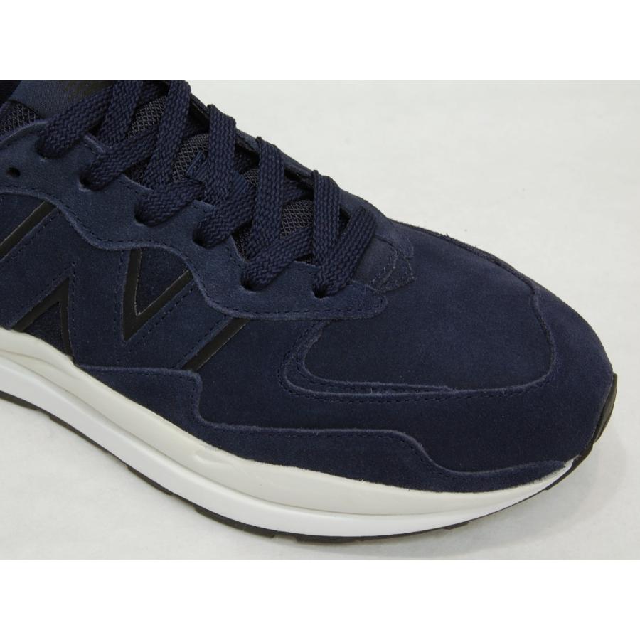 NEW BALANCE M5740 Team navy/black ニューバランス M5740 ネイビー/ブラック 紺 黒 スエード SUEDE ダッドシューズ アメリカ USA 海外 限定｜shoety｜05