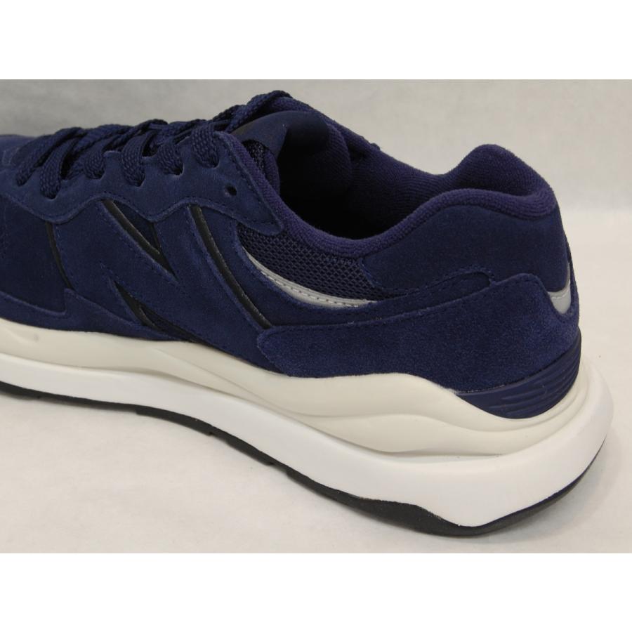 NEW BALANCE M5740 Team navy/black ニューバランス M5740 ネイビー/ブラック 紺 黒 スエード SUEDE ダッドシューズ アメリカ USA 海外 限定｜shoety｜06