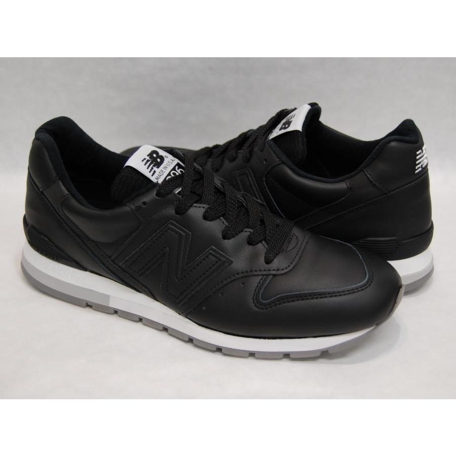 NEW BALANCE M996 black ニューバランス M996 ブラック 真っ黒 レザー オール トリプル LEATHER アメリカ製 MADE IN USA 限定 :newbalance-m996-black-mua:SHOETY 通販 New Balance ニューバランス 996 黒 レザー