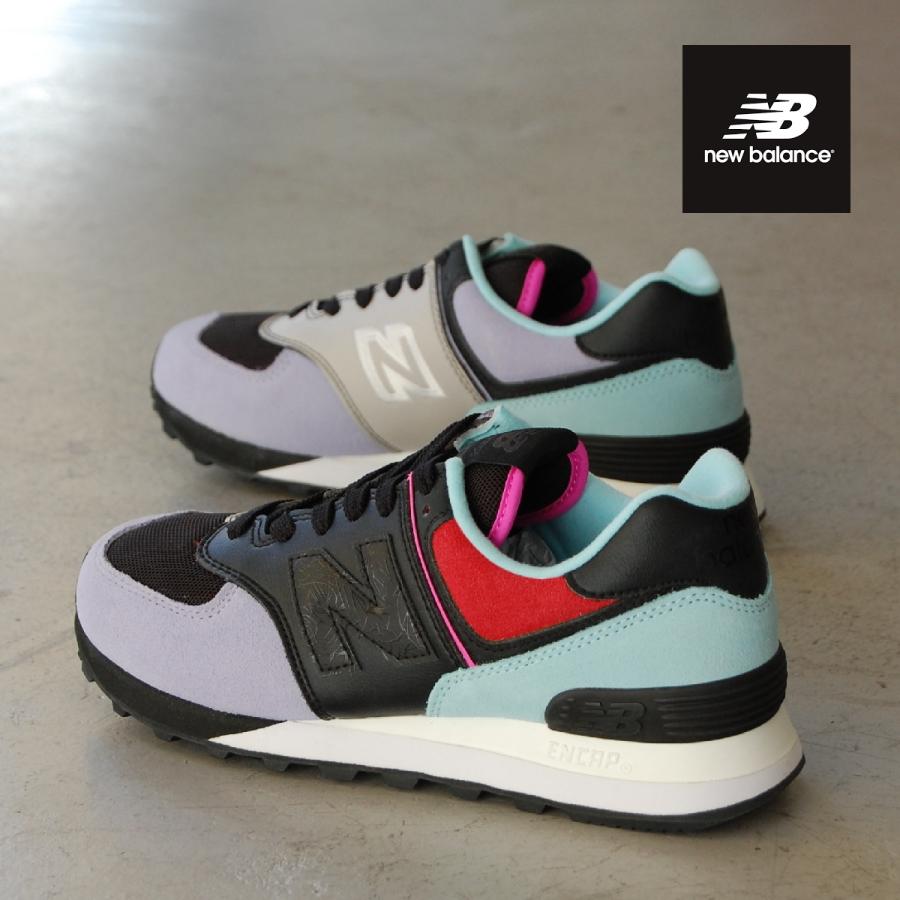 574シリーズ NEW BALANCE ML574 Black/Multi/Louis De Guzman