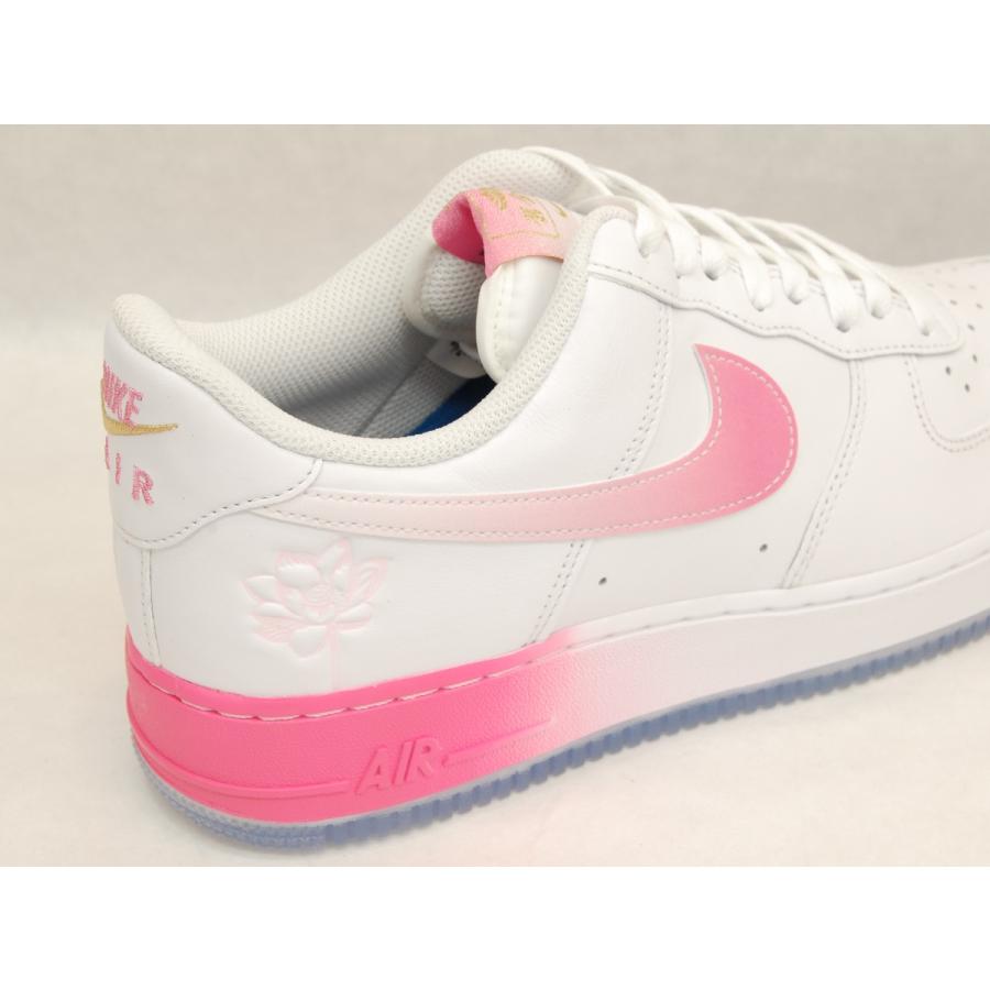 NIKE Air Force 1 '07 PRM White/Lotus Pink/Yellow Gold ナイキ エア フォース ワン 07 プレミアム ロー ホワイト San Francisco Chinatown USA アメリカ 海外｜shoety｜06